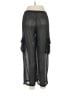 Mixit 100% Nylon Black Casual Pants Size M - photo 2