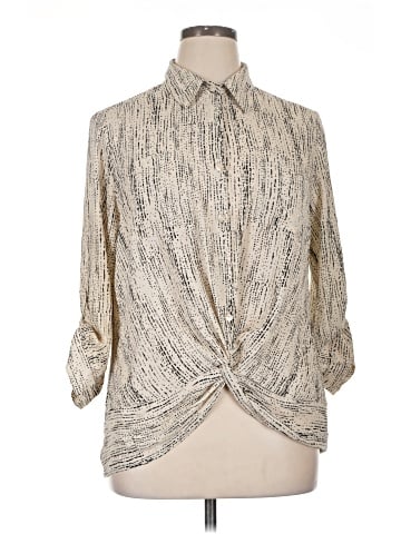 By & By 3/4 Sleeve Blouse (view 1)