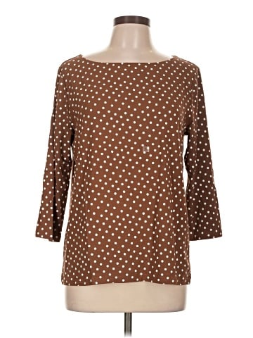 Ann Taylor Factory 3/4 Sleeve T-Shirt (view 1)