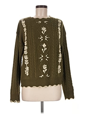 Listicle Pullover Sweater (view 1)