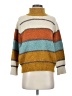 Jessy B Stripes Yellow Turtleneck Sweater Size S - photo 1