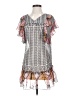 Trinity 100% Silk Paisley Gray Casual Dress Size S - photo 1