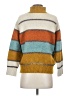Jessy B Stripes Yellow Turtleneck Sweater Size S - photo 2
