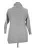 Max Studio 100% Acrylic Gray Turtleneck Sweater Size 2X - photo 2