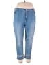 Susan Graver Solid Blue Jeans Size 20W - photo 1