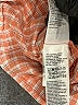 Levi's 100% Cotton Checkered-gingham Pink 3/4 Sleeve Button-Down Shirt Size XXL - photo 8