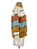 Jessy B Stripes Yellow Turtleneck Sweater Size S - photo 4