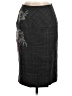 Carlisle Graphic Gray Wool Skirt Size 0 - photo 1