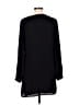 Veronica M. 100% Polyester Solid Black Casual Dress Size M - photo 2