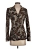 Carlisle Print Brown Blazer Size 0 - photo 1