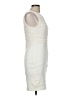 BCBGMAXAZRIA Ivory Cocktail Dress Size M - photo 4