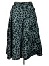 Unbranded Animal Print Teal Casual Skirt Size XL - photo 2