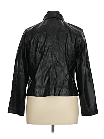Jessica London Leather Jacket (view 2)
