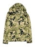 Burton 100% Polyester Camo Green Pullover Hoodie Size 10 - photo 1