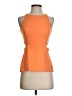 Jay Godfrey Orange Sleeveless Blouse Size 4 - photo 1