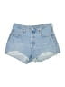 Levi's 100% Cotton Blue Denim Shorts Size 29 waist - photo 1