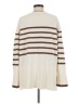 Hatch Stripes Ivory Pullover Sweater Size Med Maternity (2) - photo 2