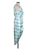 Elliatt 100% Polyester Tie-dye Blue Cocktail Dress Size L - photo 4