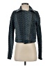 Free People Chevron-herringbone Teal Jacket Size 2 - photo 1