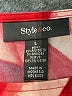 Style&Co Graphic Red Cocktail Dress Size L - photo 7