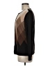 Pendleton 100% Wool Argyle Brown Wool Cardigan Size M - photo 5