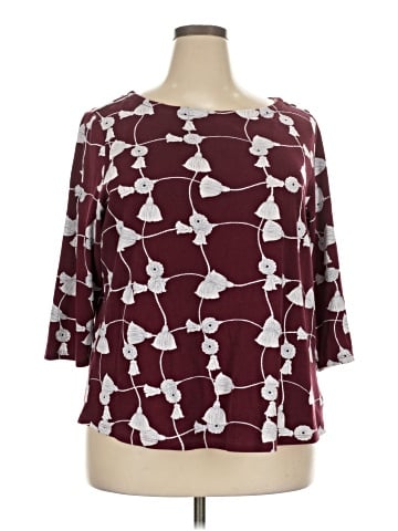 Charter Club 3/4 Sleeve Blouse (view 1)
