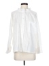 Wyse 100% Cotton White Long Sleeve Blouse Size 4 (1) - photo 1