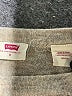 Levi's Tweed Tan Pullover Sweater Size S - photo 7