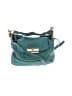 Coach Teal Leather Satchel One size - photo 1