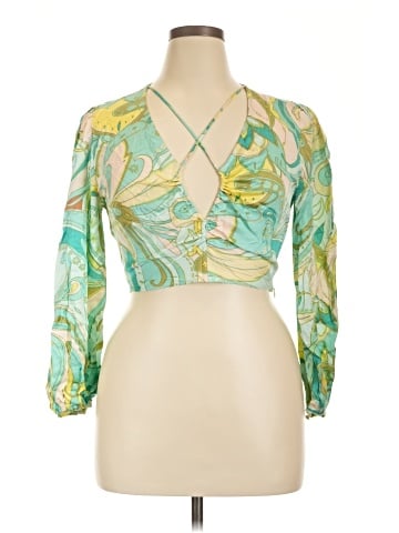 Zara 3/4 Sleeve Blouse (view 1)