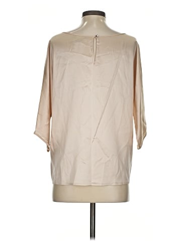 White House Black Market 3/4 Sleeve Silk Top (view 2)