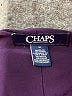 Chaps Solid Purple Cocktail Dress Size M - photo 7