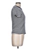 Old Navy Stripes White Short Sleeve T-Shirt Size L - photo 4