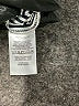 Ann Taylor LOFT 100% Polyester Stripes Gray Long Sleeve Blouse Size M - photo 8