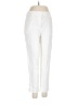H&M White Casual Pants Size 6 - photo 1