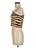 Pull&Bear Brown Long Sleeve Top Size M - photo 5