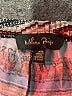 Melissa Paige Print Blue Casual Pants Size M - photo 7