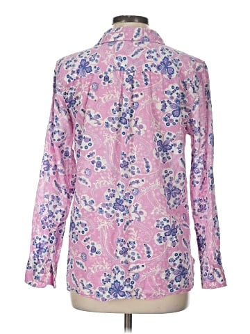 Talbots Long Sleeve Button-Down Shirt (view 2)