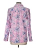 Talbots Floral Pink Long Sleeve Button-Down Shirt Size L - photo 2