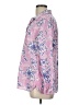 Talbots Floral Pink Long Sleeve Button-Down Shirt Size L - photo 5
