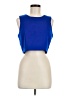 Leith 100% Polyester Blue Sleeveless Top Size M - photo 1
