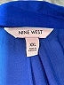 Nine West 100% Polyester Blue Short Sleeve Blouse Size XXL - photo 7