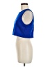 Leith 100% Polyester Blue Sleeveless Top Size M - photo 5