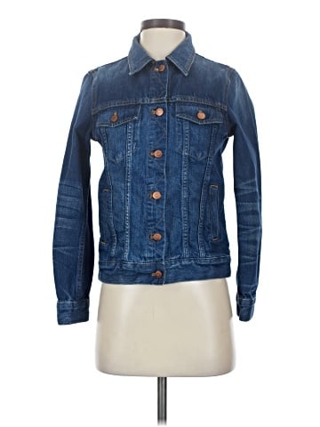 Madewell The Jean Jacket in Briarwood Wash (view 1)