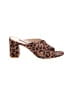 Stuart Weitzman Animal Print Brown Sandals Size 6 1/2 - photo 1