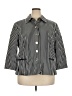 Chaps 100% Cotton Stripes Black Blazer Size 3X - photo 1