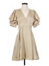 1.State 100% Polyester Tan Casual Dress Size S - photo 1