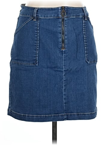Inc Denim Denim Skirt (view 1)