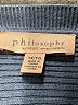 Philosophy Republic Clothing Blue Pullover Sweater Size 1X - photo 7