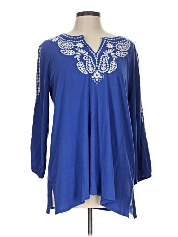 J.Jill 3/4 Sleeve Blouse (view 1)